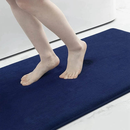 Super Absorbent Velvet Anti-Slip Bath Mat 11