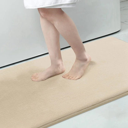 Super Absorbent Velvet Anti-Slip Bath Mat 9