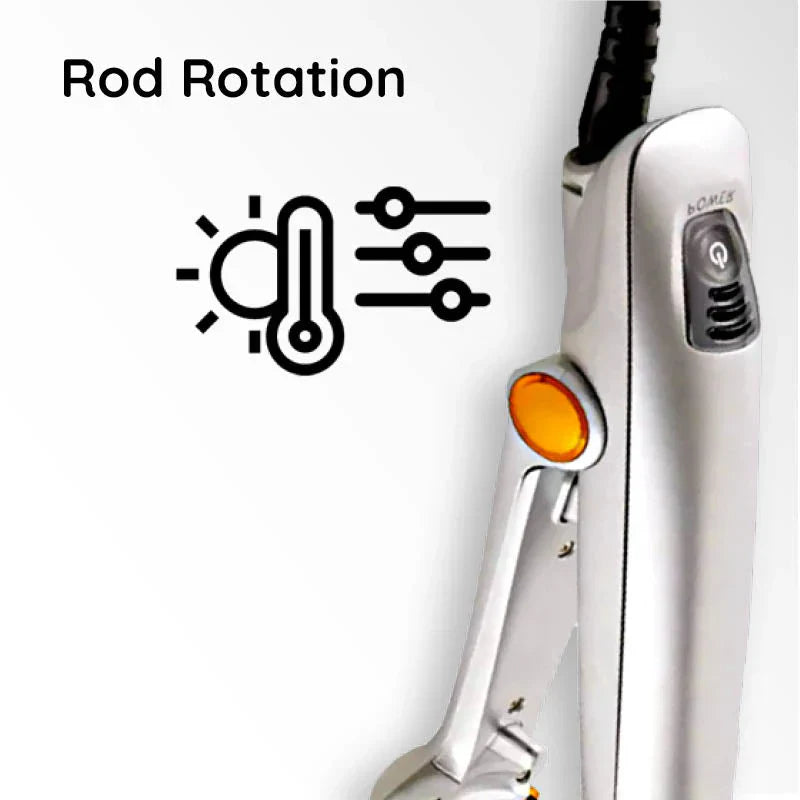 Luxora Professional 2 in 1 Rotating Iron Hair Brush