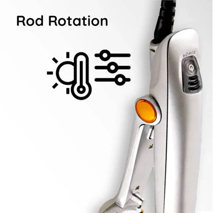Luxora Professional 2 in 1 Rotating Iron Hair Brush