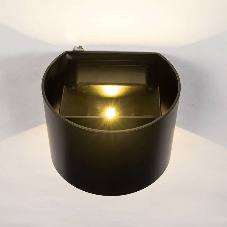 Royallure Nordic Round IP65 Waterproof Outdoor Wall Light with Adjustable Beam