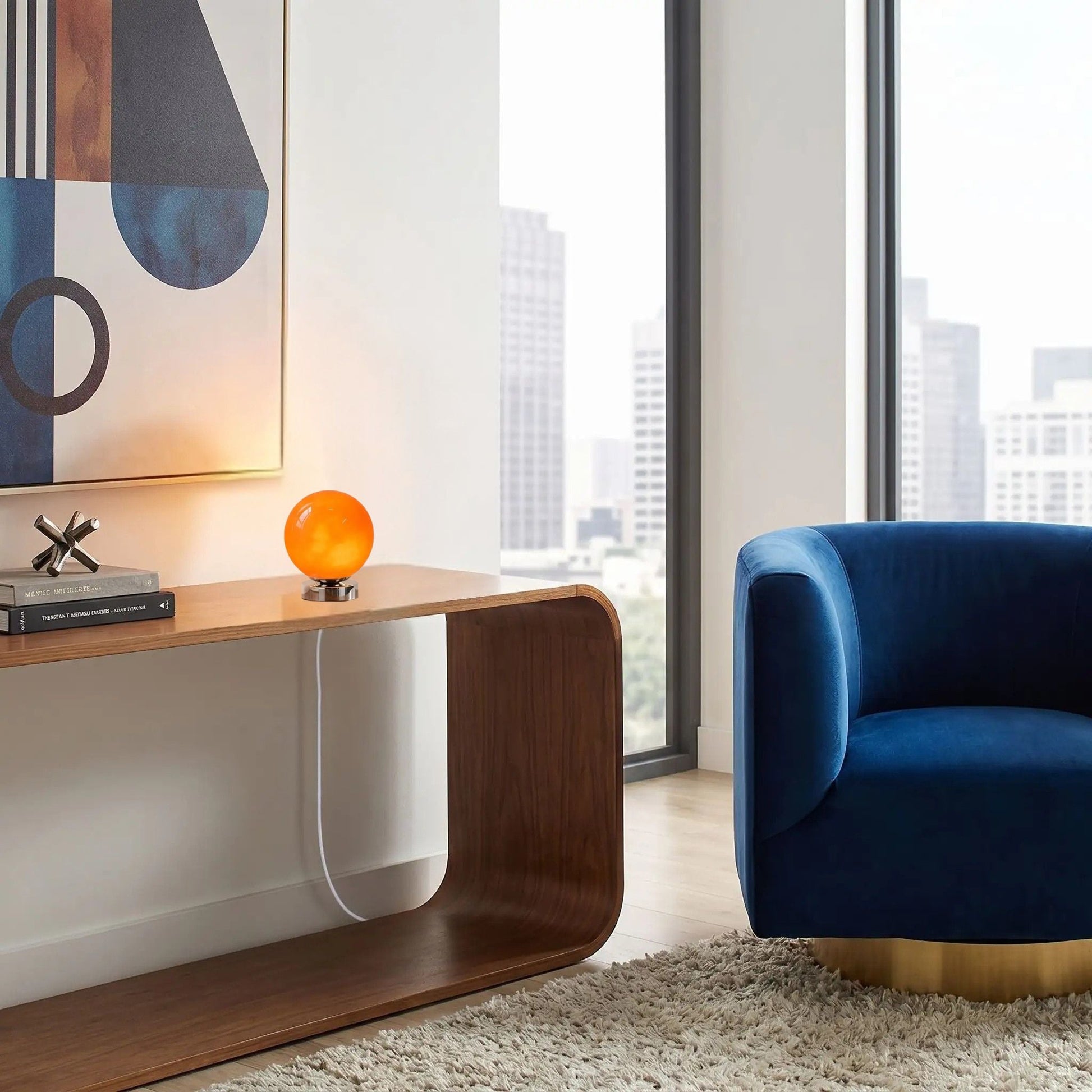 Table lamp | Small Spherical LED Space Age 2
