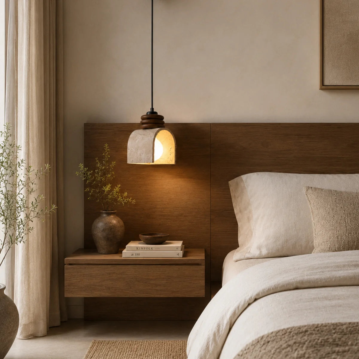 Tavel Stone Pendant Light 1