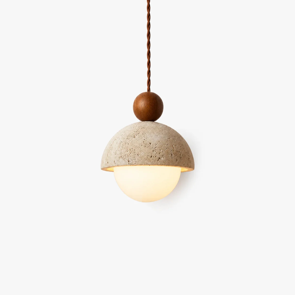 Tavrenzo Travertine Pendant Light 0