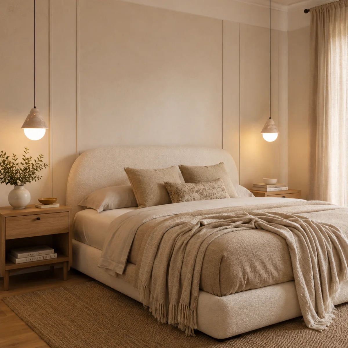 Tervale Travertine Globe Pendant Light 2