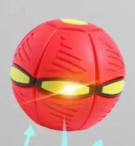 Pawelux Interactive Doggy Disc Ball - Safe, Bouncy Fetch Toy for Dogs