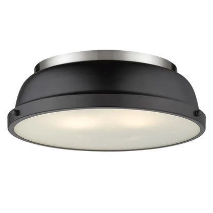 Thornev Industrial Metal Flush Mount Ceiling Light 19