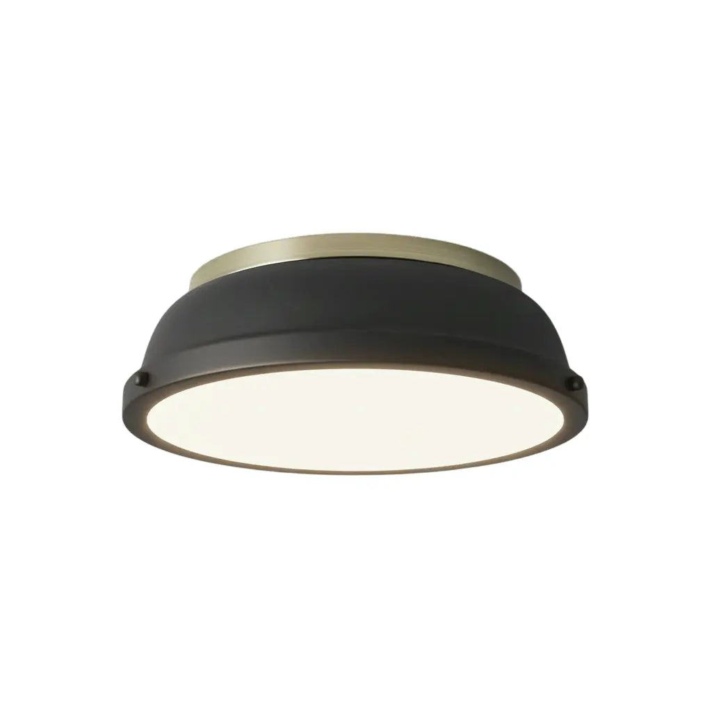 Thornev Industrial Metal Flush Mount Ceiling Light 24