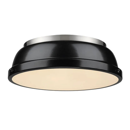 Thornev Industrial Metal Flush Mount Ceiling Light 31