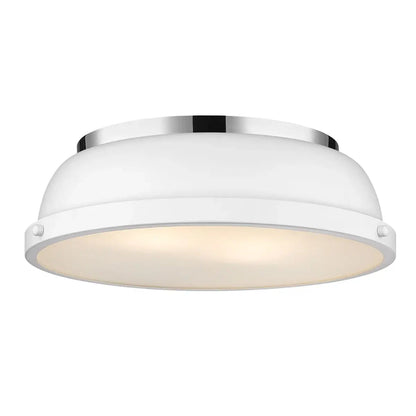 Thornev Industrial Metal Flush Mount Ceiling Light 37
