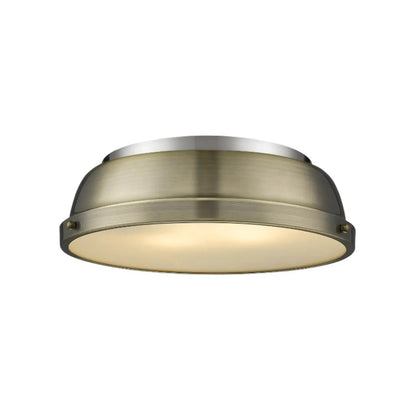 Thornev Industrial Metal Flush Mount Ceiling Light 44