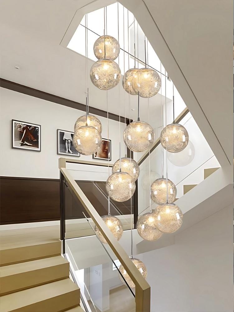 Tia Multi Globe Pendant Chandelier 0