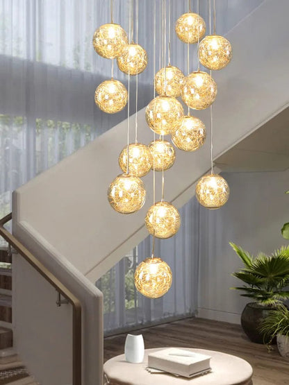Tia Multi Globe Pendant Chandelier 1
