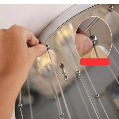 Tia Multi Globe Pendant Chandelier 6