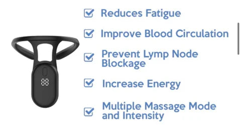 Luxora Lymphatic Soothing Neck Instrument for Relaxation