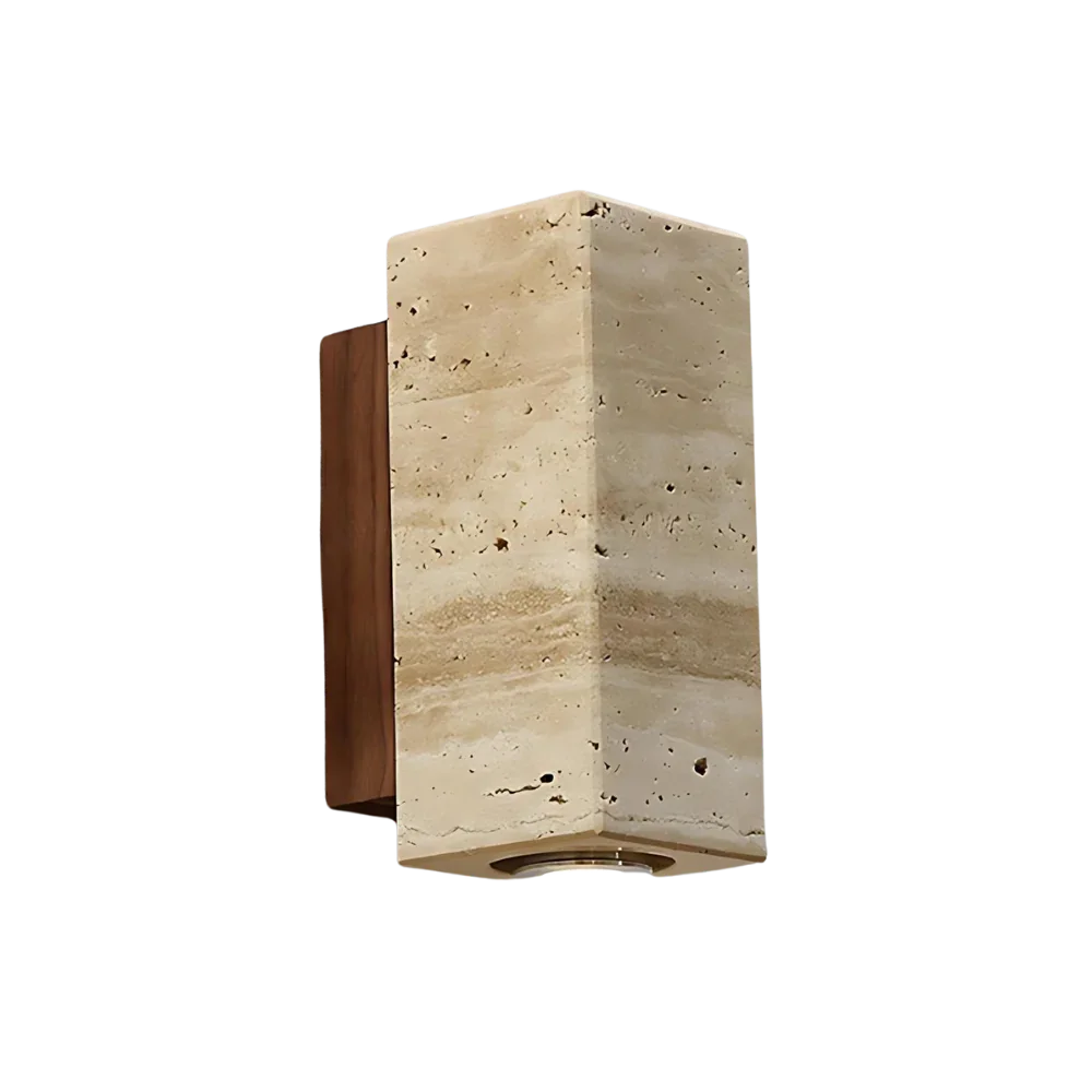 Tomoshibi Travertine Wall Lamp 5