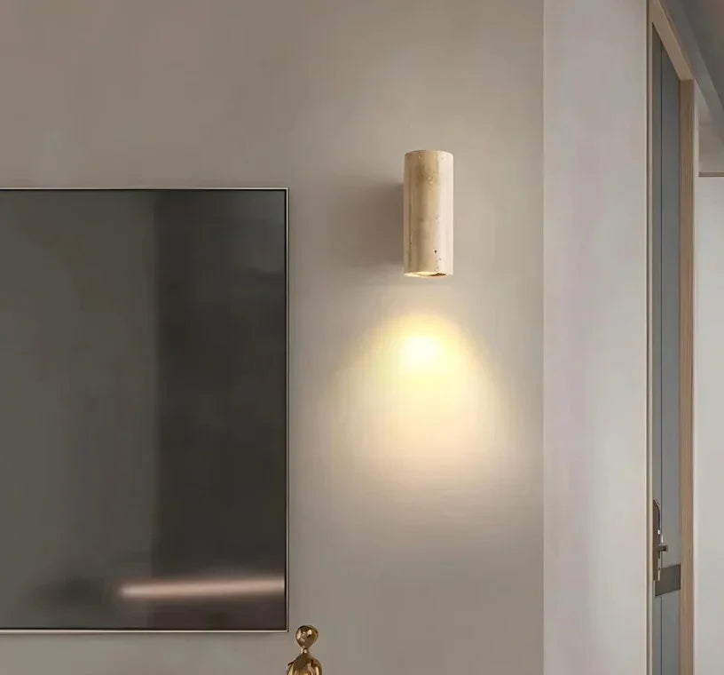 Tomoshibi Travertine Wall Lamp 7