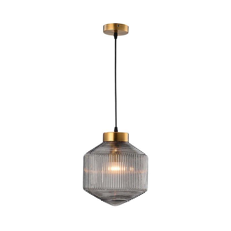Torvell Ribbed Pendant Light 0