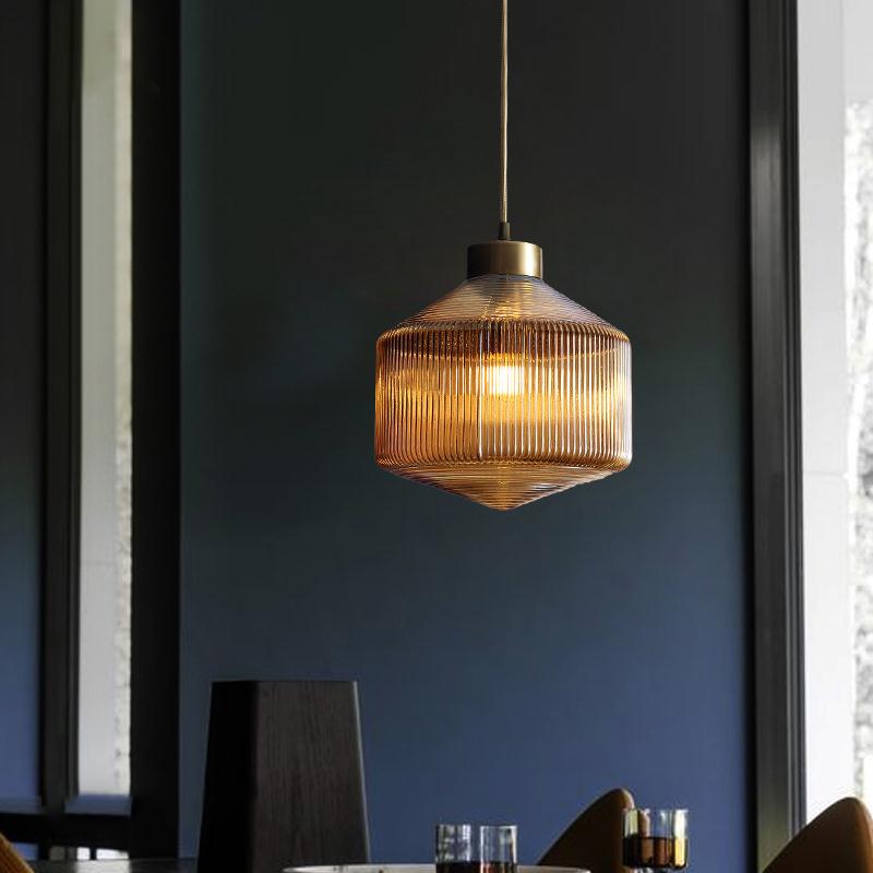 Torvell Ribbed Pendant Light 5