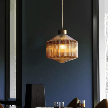 Torvell Ribbed Pendant Light 5