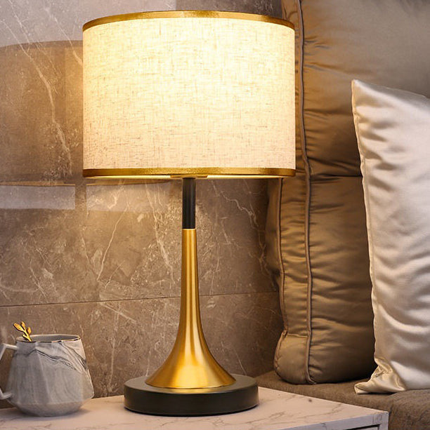Touch Fabric Table Lamp 0