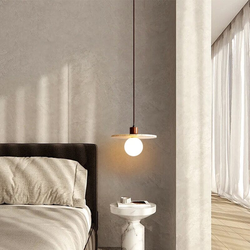Travertine Wabi Pendants 0