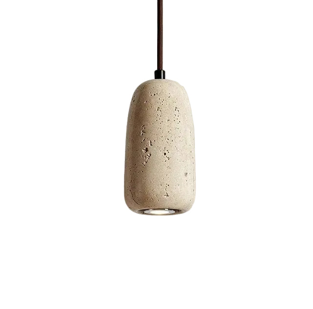 Travertine Wabi Pendants 16