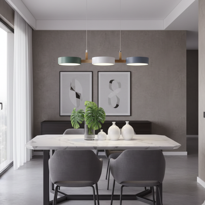 Trestle Linear Pendant Light - Scandinavian Design for Dining & Kitchen Spaces 1