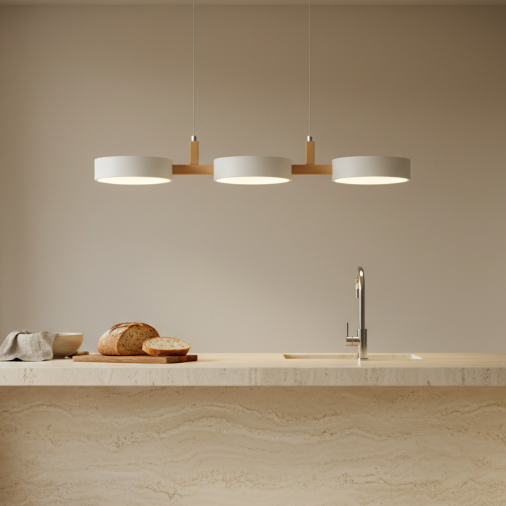 Trestle Linear Pendant Light - Scandinavian Design for Dining & Kitchen Spaces 7