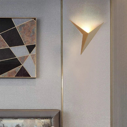 LuxRoyale Modern Triangular Wall Light For Contemporary Home Decor