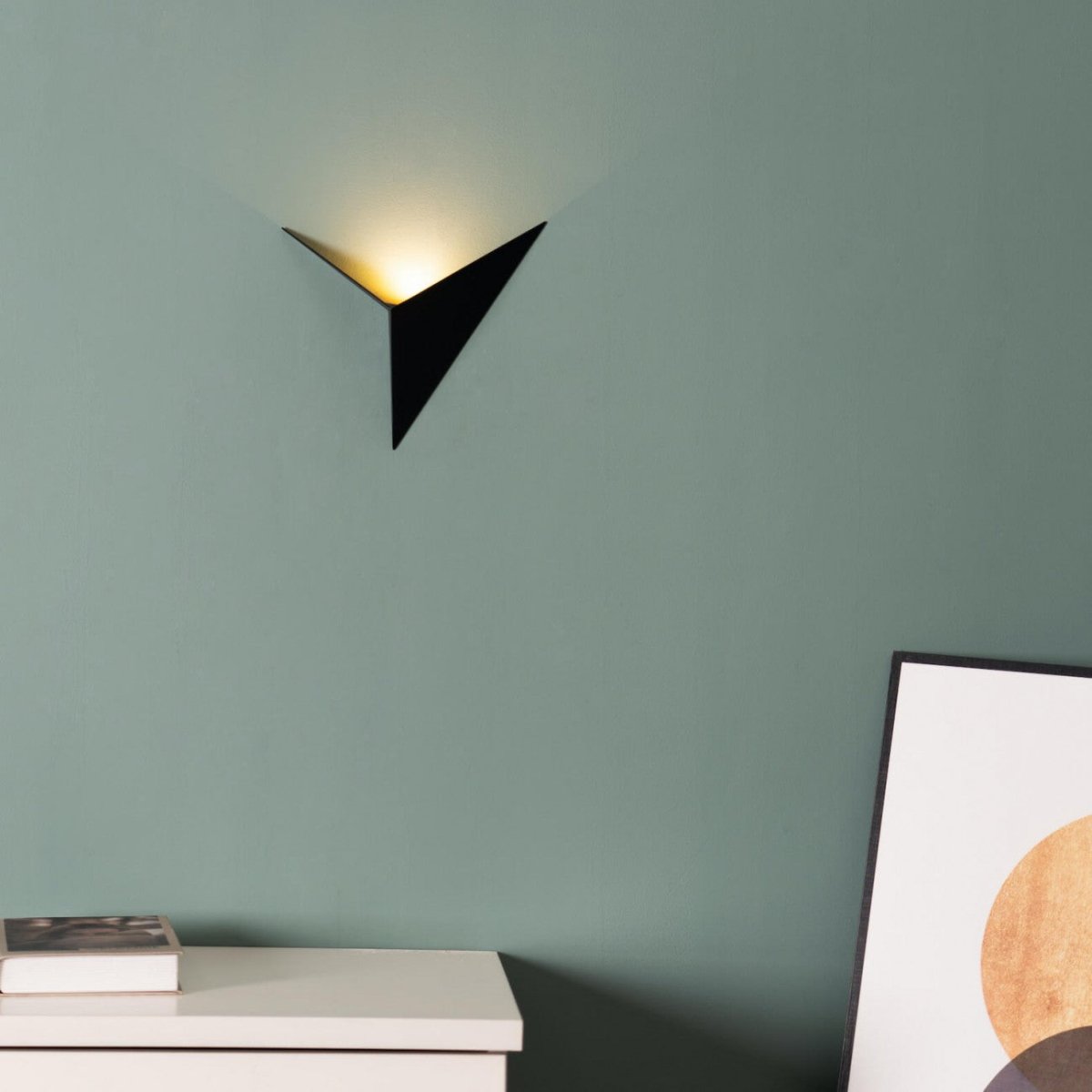 LuxRoyale Modern Triangular Wall Light For Contemporary Home Decor