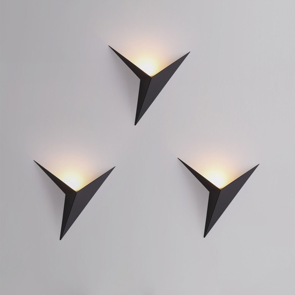 LuxRoyale Modern Triangular Wall Light For Contemporary Home Decor