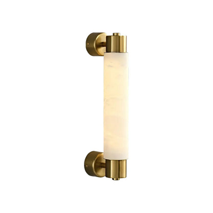 Tube Alabaster Cylinder Wall Lamp 1