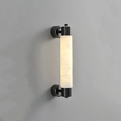 Tube Alabaster Cylinder Wall Lamp 10