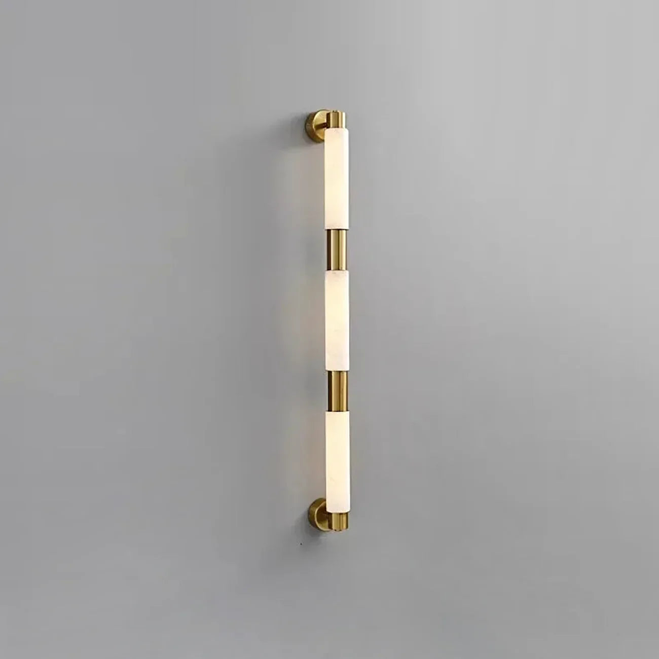 Tube Alabaster Cylinder Wall Lamp 11