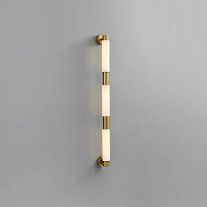 Tube Alabaster Cylinder Wall Lamp 11