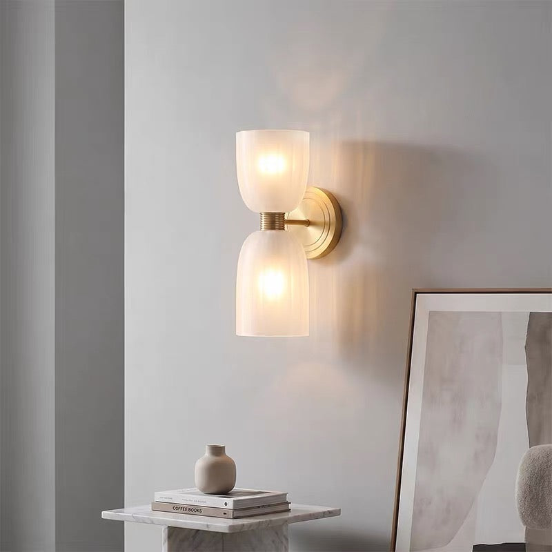 Tulipano Up Down Glass Wall Sconce 1
