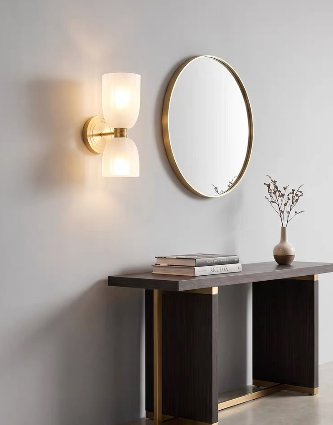 Tulipano Up Down Glass Wall Sconce 5