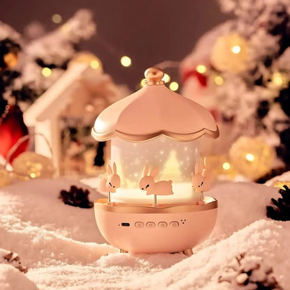 LuxRoyale Starry Night Projection Light With Rotating Sky For Kids Bedtime