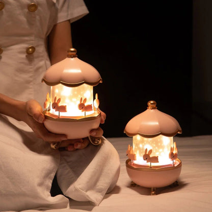 LuxRoyale Starry Night Projection Light With Rotating Sky For Kids Bedtime