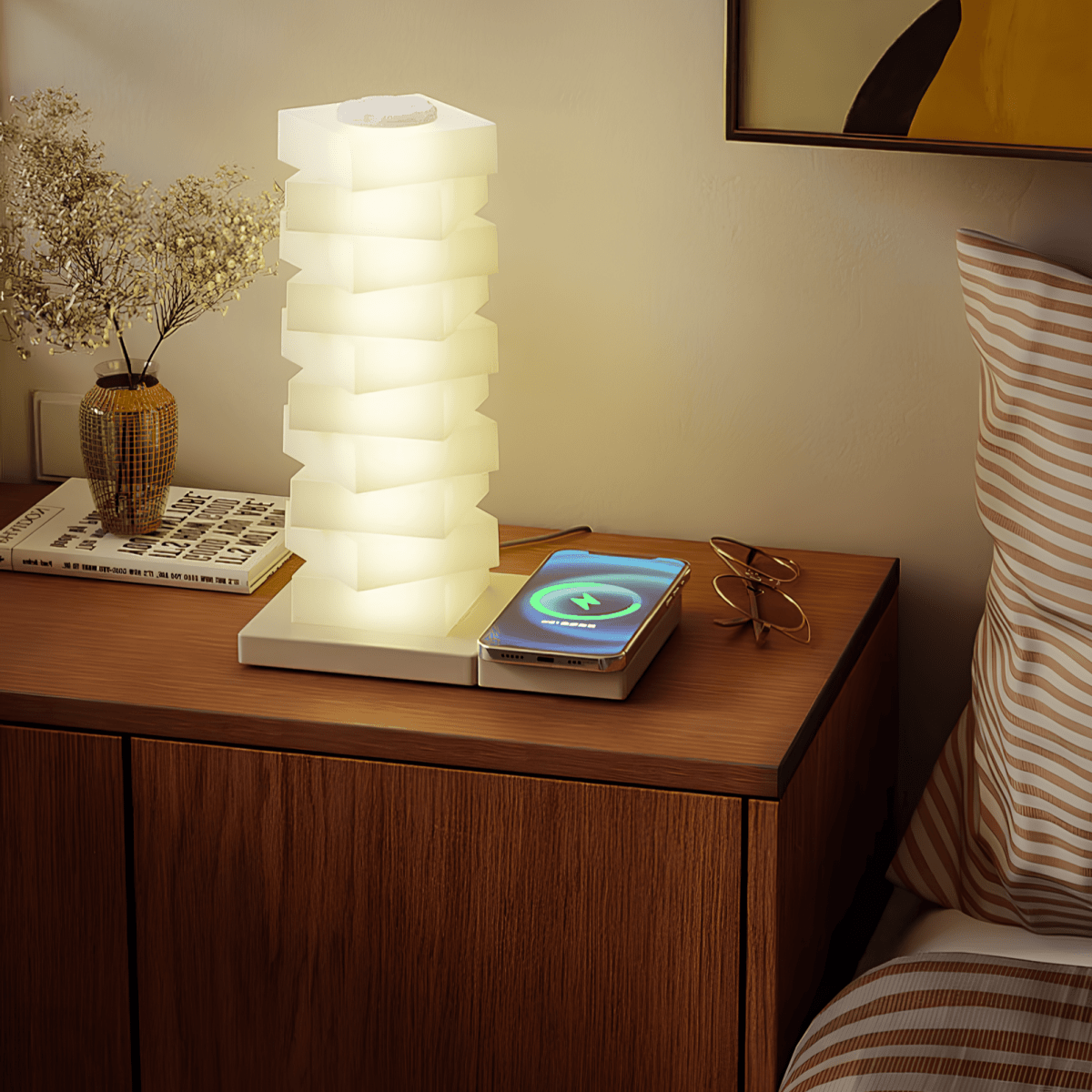 LuxRoyale Twistable Pillar Of Light LED Desk Lamp For Home Decor