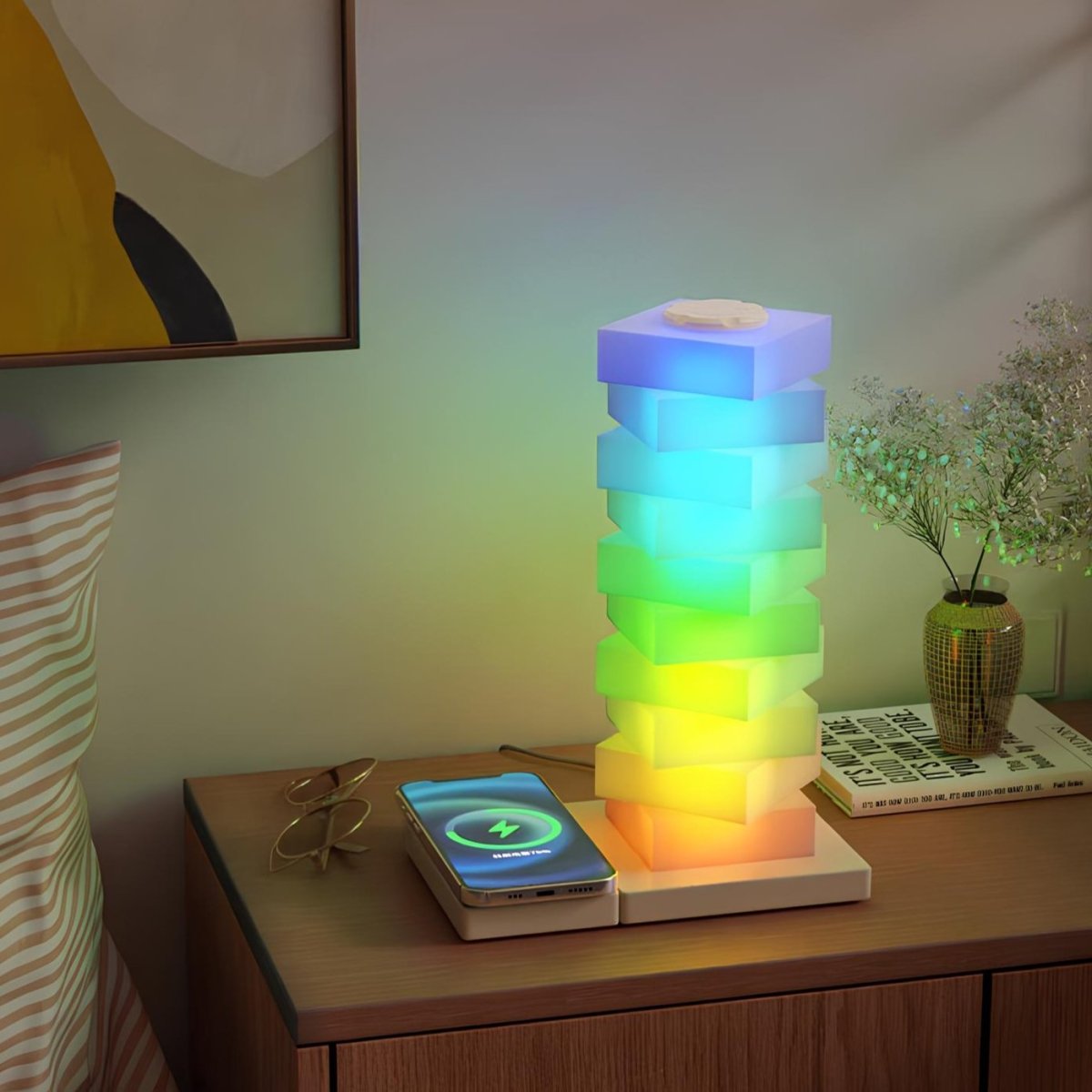 LuxRoyale Twistable Pillar Of Light LED Desk Lamp For Home Decor