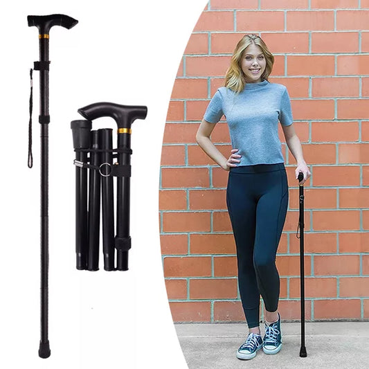 Royaleva Foldable Walking Stick - Lightweight & Adjustable