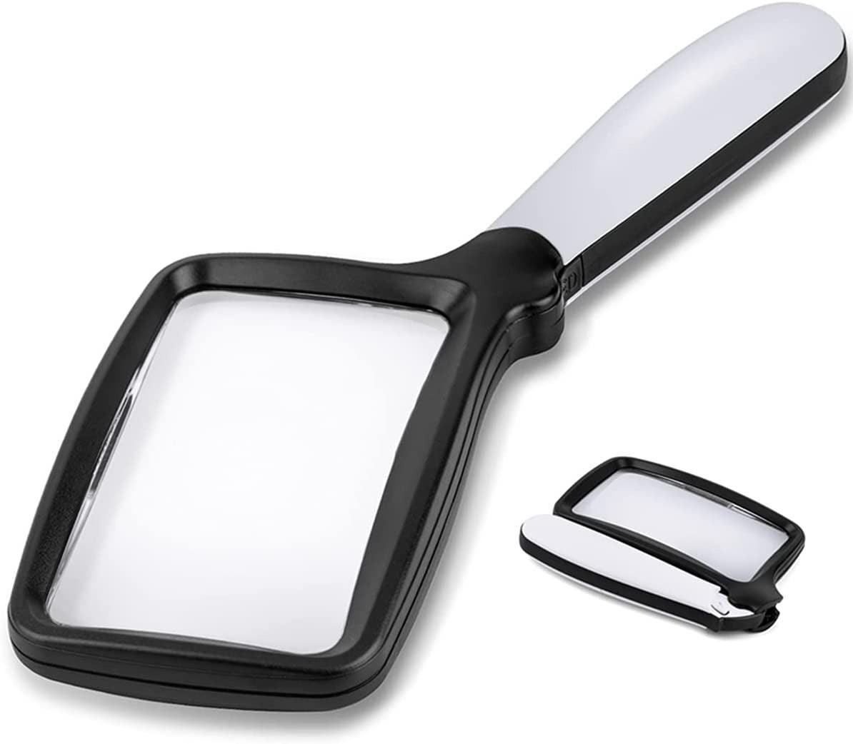 Royaleva Reading Magnifier With LED Lighting, 3x Optical Lens