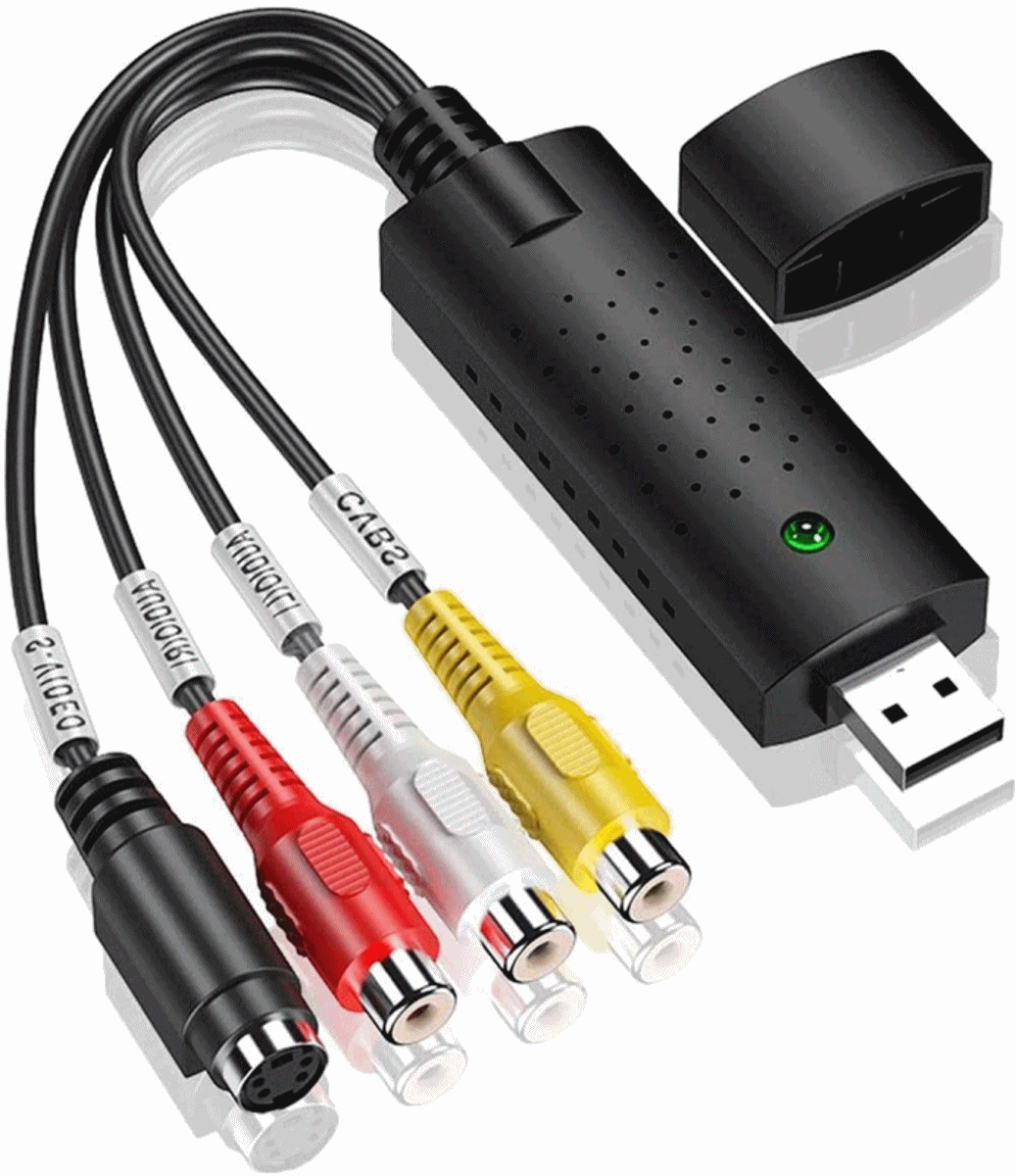 RoyaleGlow VHS to Digital File Converter for Easy Transfers