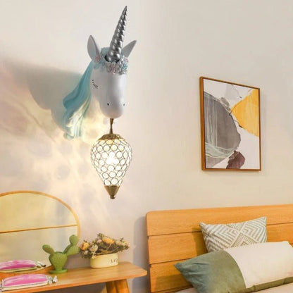 Unicorn Wall Lamp for Kids' Rooms 1