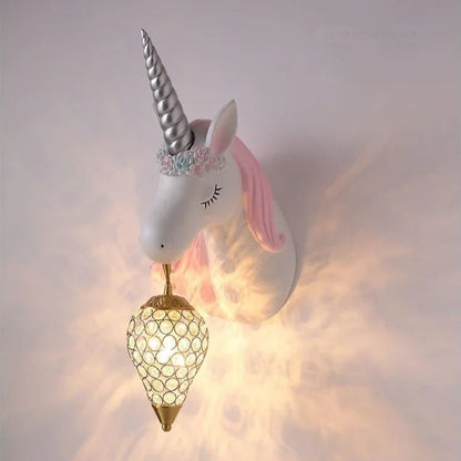 Unicorn Wall Lamp for Kids' Rooms 11
