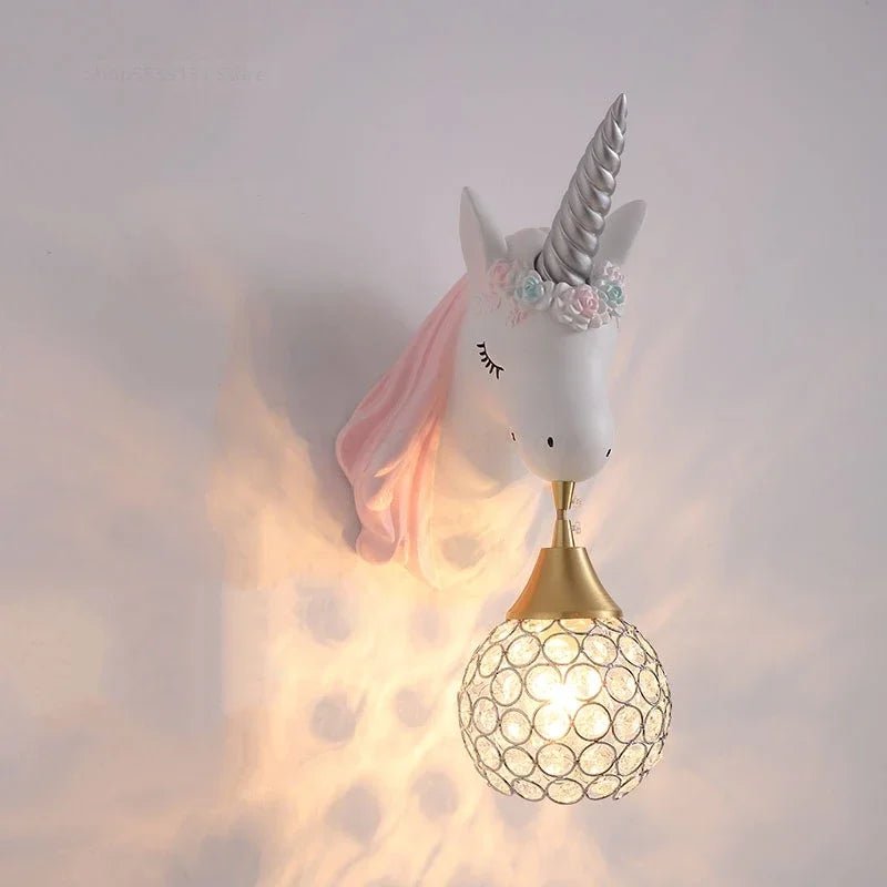 Unicorn Wall Lamp for Kids' Rooms 12