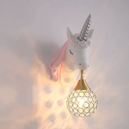 Unicorn Wall Lamp for Kids' Rooms 12