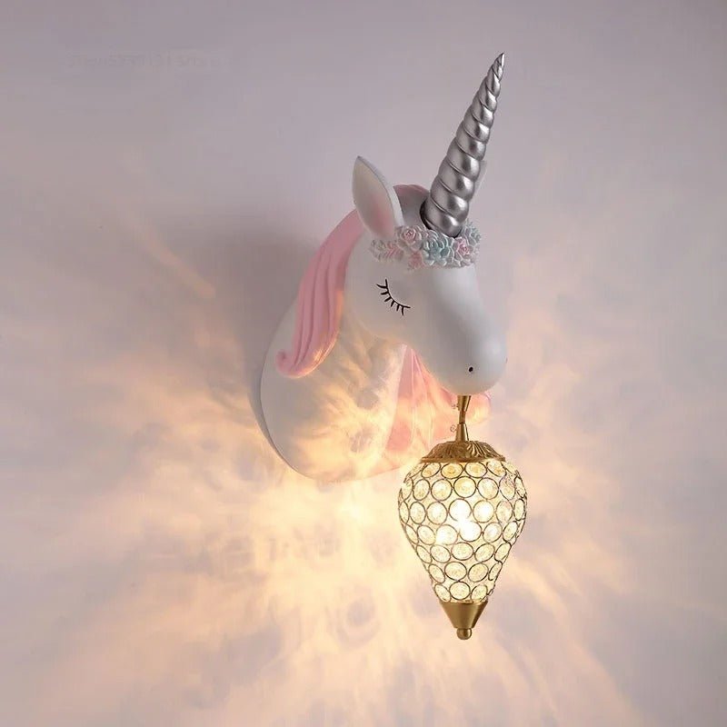 Unicorn Wall Lamp for Kids' Rooms 13